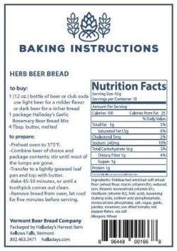 Bread Mix - Garlic Rosemary Beer Bread