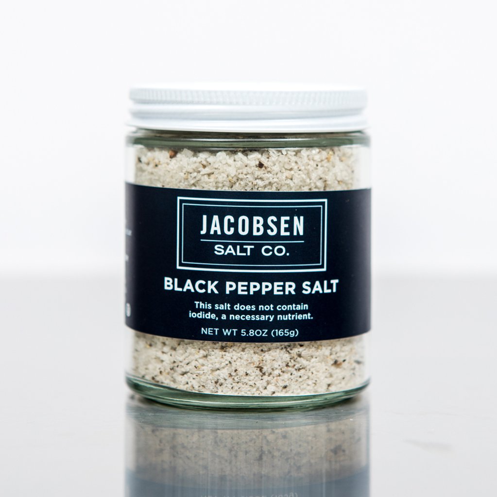 Black Pepper Infused Salt