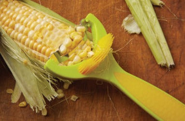 Corn Zipper w/Silk Brush