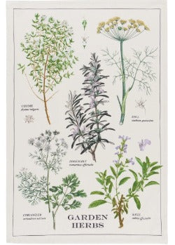 Dishtowel - Garden Herbs