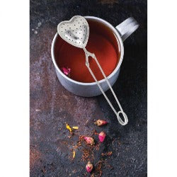 Tea Infuser Heart Shaped - Snap Style