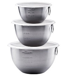 Mixing Bowl Set - Stainless Steel