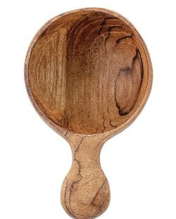 Hand Carved Teakwood Spoon/Scoop